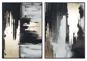 Painting DKD Home Decor Abstract Modern 100 x 4 x 140 cm (2 Units)