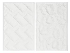 Painting Home ESPRIT Modern With relief 58,5 x 4 x 92,5 cm (2 Units)