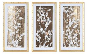 Painting Home ESPRIT Oriental 30 x 3,5 x 60 cm (3 Units)