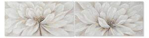 Painting Home ESPRIT Shabby Chic Poppy 120 x 3 x 60 cm (2 Units)