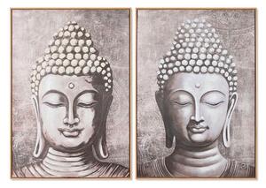 Painting Home ESPRIT Buddha Oriental 70 x 3,5 x 100 cm (2 Units)