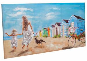 Painting Alexandra House Living Canvas Fir wood 120 x 3 x 60 cm