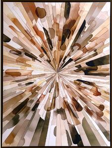 Painting Romimex MDF Wood Abstract 83 x 123 x 4 cm