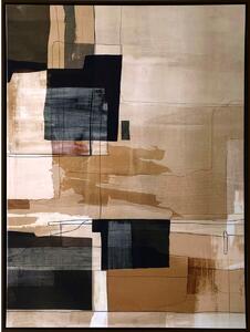 Painting Romimex MDF Wood Abstract 83 x 123 x 4 cm