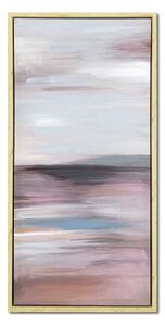 Painting Romimex Multicolour polystyrene Canvas Abstract 50 x 100 x 4 cm