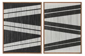 Painting Home ESPRIT Stripes Urban 60 x 3 x 60 cm (2 Units)