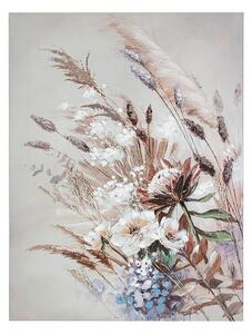 Oil Painting Romimex Canvas Flowers 90 x 120 x 4 cm