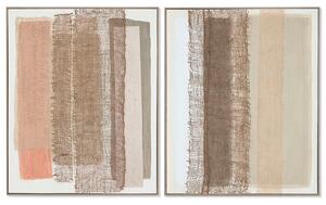 Painting Home ESPRIT Abstract Urban 82,3 x 4,5 x 102 cm (2 Units)