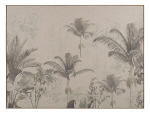 Canvas Beige Palms Palm tree 120 x 3,3 x 90 cm