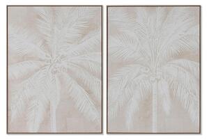 Painting Home ESPRIT Palms Colonial 90 x 4 x 120 cm (2 Units)