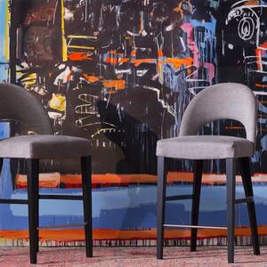 Dune Bar Stool Cloud, Chair, Bomore Cloud - Andrew Martin Cotton & Linen