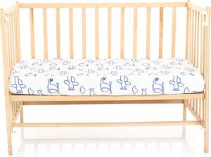 Little Dreams Baby Boy Crib Sheet - Blue