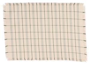 Placemat - Cotton. 45 x 32 cm. - Milky Green - Søstrene Grene