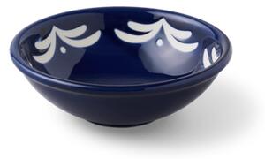 Bowl - Stoneware. Ø13 x 4.4 cm. - Electric Blue - Søstrene Grene