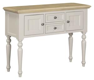 Chilton Wooden Buffet Sideboard With 2 Doors 2 Drawers - Grey And Natural