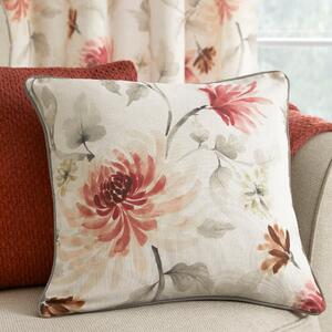 Dreams & Drapes Nadia 43cm x 43cm Filled Cushion Red