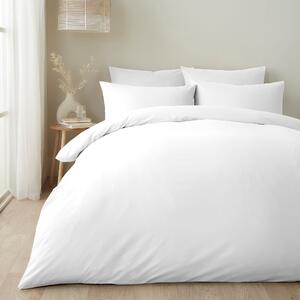 Appletree Pure Cotton Duvet Cover Bedding Set White