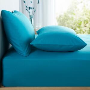 Appletree Pure Cotton Bed Linen Fitted Sheet Teal