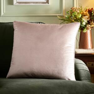 Appletree Harlan Velvet 55cm x 55cm Filled Cushion Natural