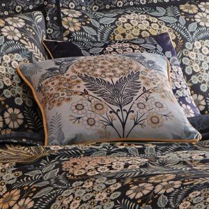 Appletree Evelina Velvet 43cm x 43cm Filled Cushion Navy