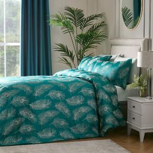 Laurence Llewelyn-Bowen Dandy Duvet Cover Bedding Set Teal