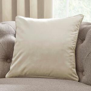 Laurence Llewelyn-Bowen Montrose Velvet Filled Cushion 43cm x 43cm Ivory