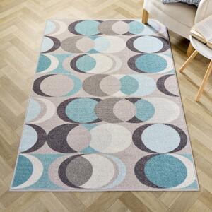 Fusion Sander Non Slip 120cm x 180cm Rug Duck Egg