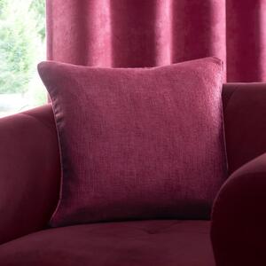 Fusion Strata 43cm x 43cm Filled Cushion Wine