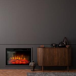 ElectricSun Electric Fireplace Insert 23 inch, Electric Log Burner, with Sound Effect, W59xH44cm