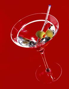 Photography Martini with olives, Brian Hagiwara