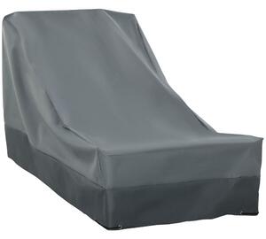 Outsunny Patio Furniture Cover, Rectangular Chair Protection, Water UV Resistant, 600D Oxford Fabric, 200 x 86 x 82 cm Aosom UK