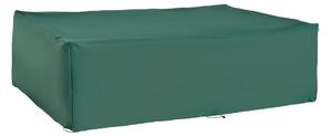 Outsunny Rattan Furniture Cover, UV and Rain Protective Outdoor Garden Rectangular Waterproof Shelter, 222x155x67cm, Green Aosom UK