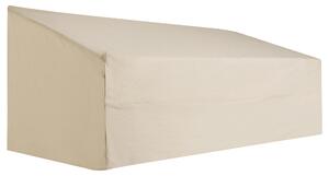 Outsunny Sofa Cover: Waterproof 600D Oxford Cloth, Large Patio Furniture Protector, Beige, 218x111x63-101cm Aosom UK