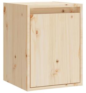 Wall Cabinet 30x30x40 cm Solid Wood Pine