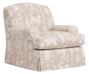 Greenwich Chair Tiger Tree, Chair, Light Neutral - Andrew Martin Cotton