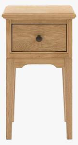 Sylva 1 Drawer Bedside Table