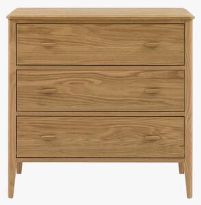 Alma 3 Drawer Chest of Drawers in Natural