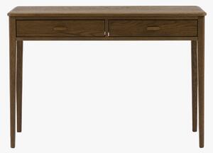 Alma 2 Drawer Console Table in Walnut