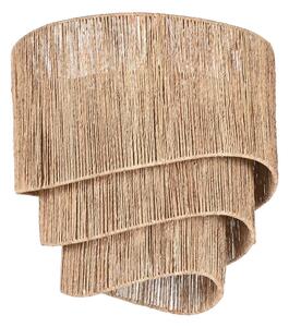 Ceiling Light Home ESPRIT Brown Metal Rope 50 x 50 x 50 cm