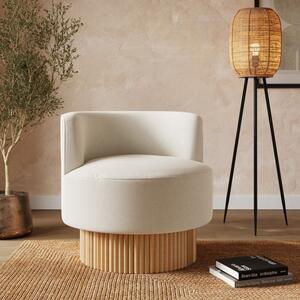 Amari Flatweave Fluted Occasional Chair