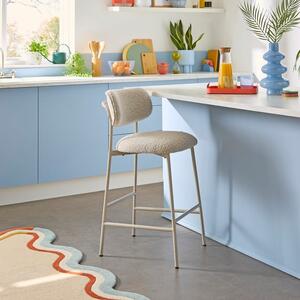 Elements Cooper Barstool, Tonal Boucle
