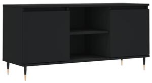 TV Cabinet Black 104x35x50 cm Engineered Wood