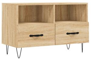 TV Cabinet Sonoma Oak 80x36x50 cm Engineered Wood