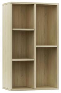 Book Cabinet/Sideboard Sonoma Oak 50x25x80 cm Engineered Wood