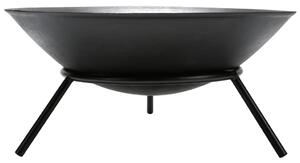 Perel Fire Bowl 56x26cm Black
