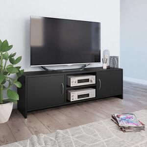 TV Cabinet Black 120x30x37.5 cm Engineered Wood