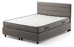 Mylor Fabric Ottoman Storage Small Double bed in Light Grey