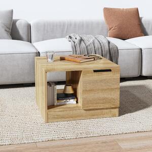 Coffee Table Sonoma Oak 50x50x36 cm Engineered Wood