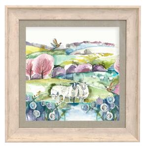 Voyage Maison Buttermere 46cm x 46cm Framed Wall Art Birch