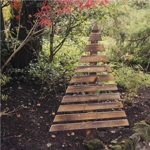 Cerritos Large Wooden Garden Christmas Tree In Natural